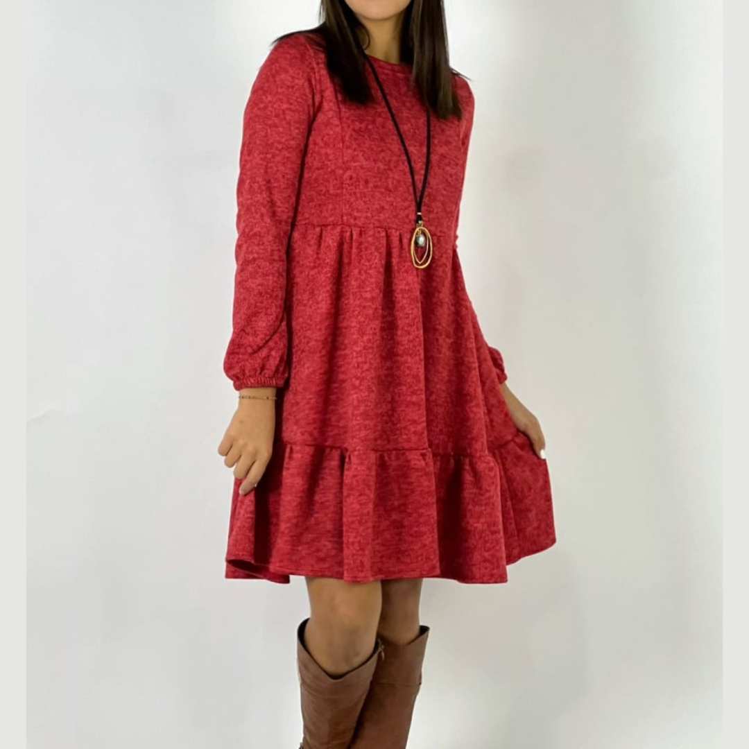 Vestido de lanilla