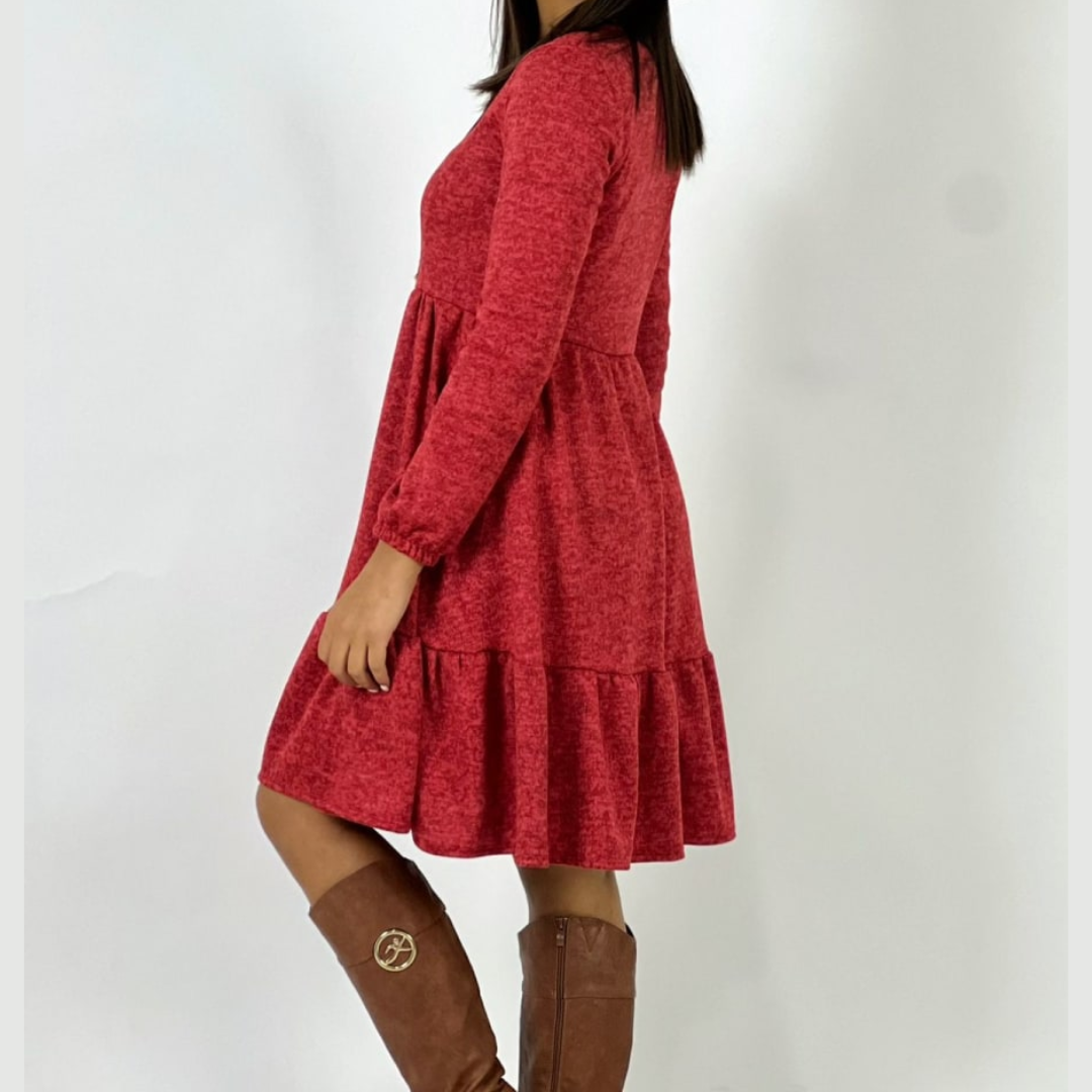 Vestido de lanilla