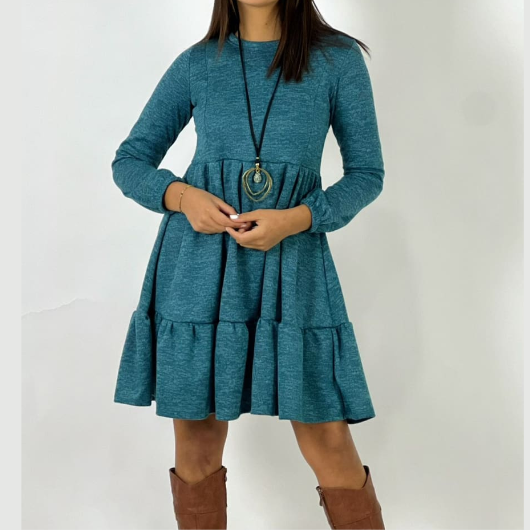 Vestido de lanilla