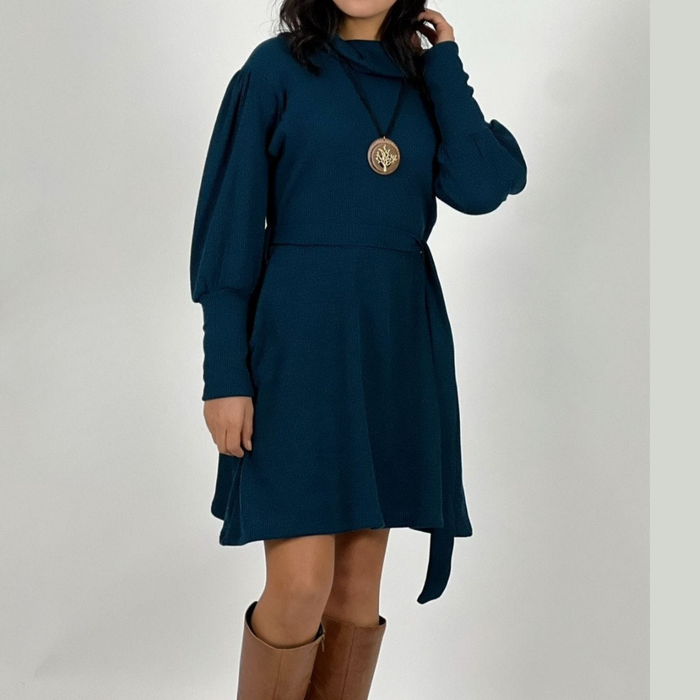 Vestido de lanilla talla única