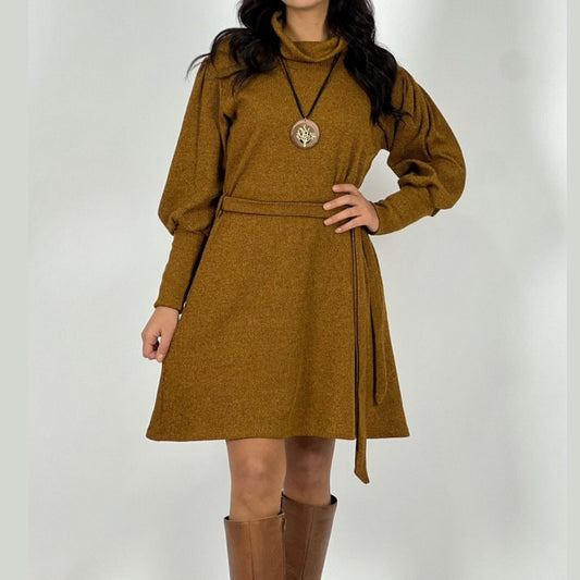 Vestido de lanilla talla única