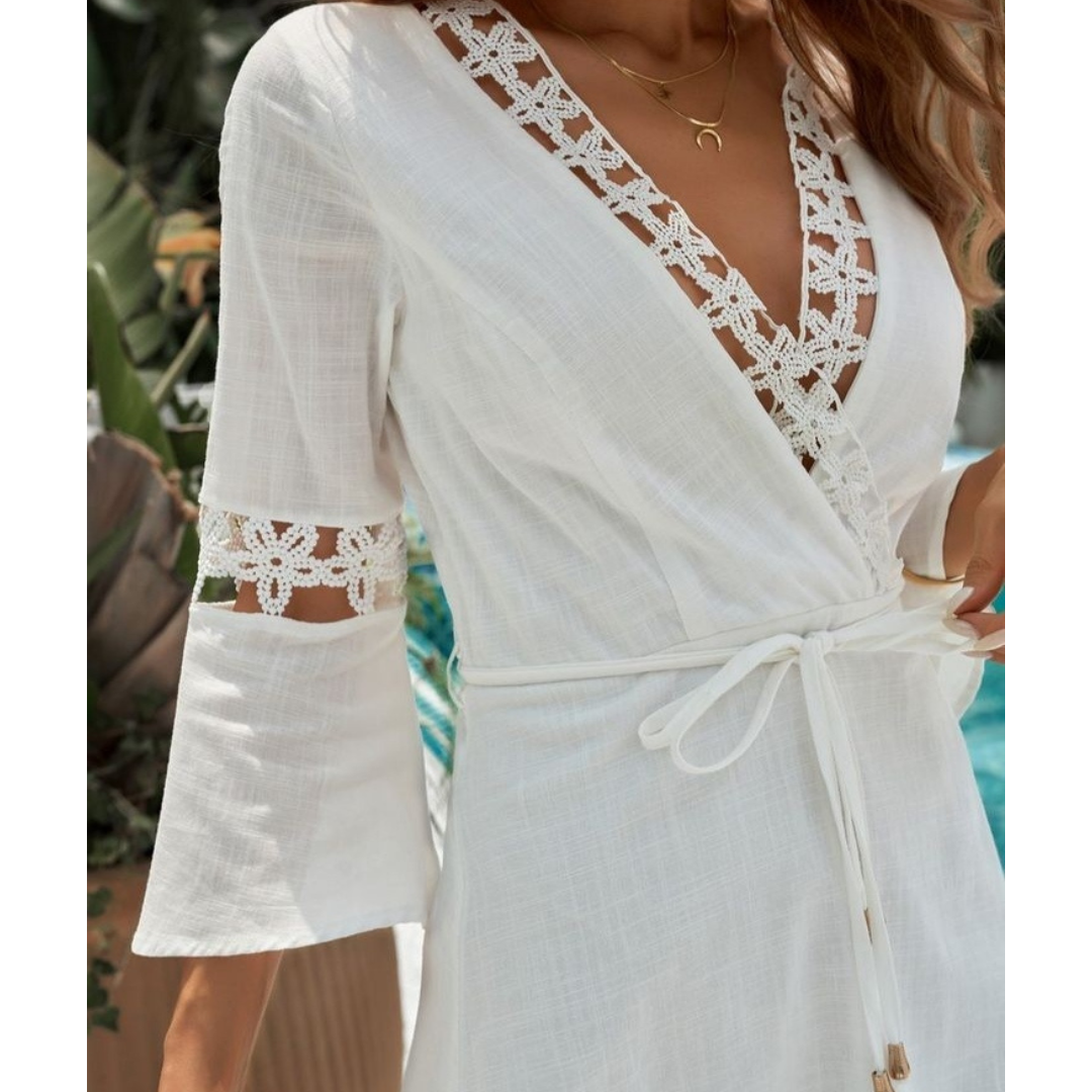 Vestido blanco talla L/XL