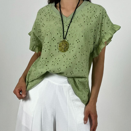 Camisa oversize de algodón LXL