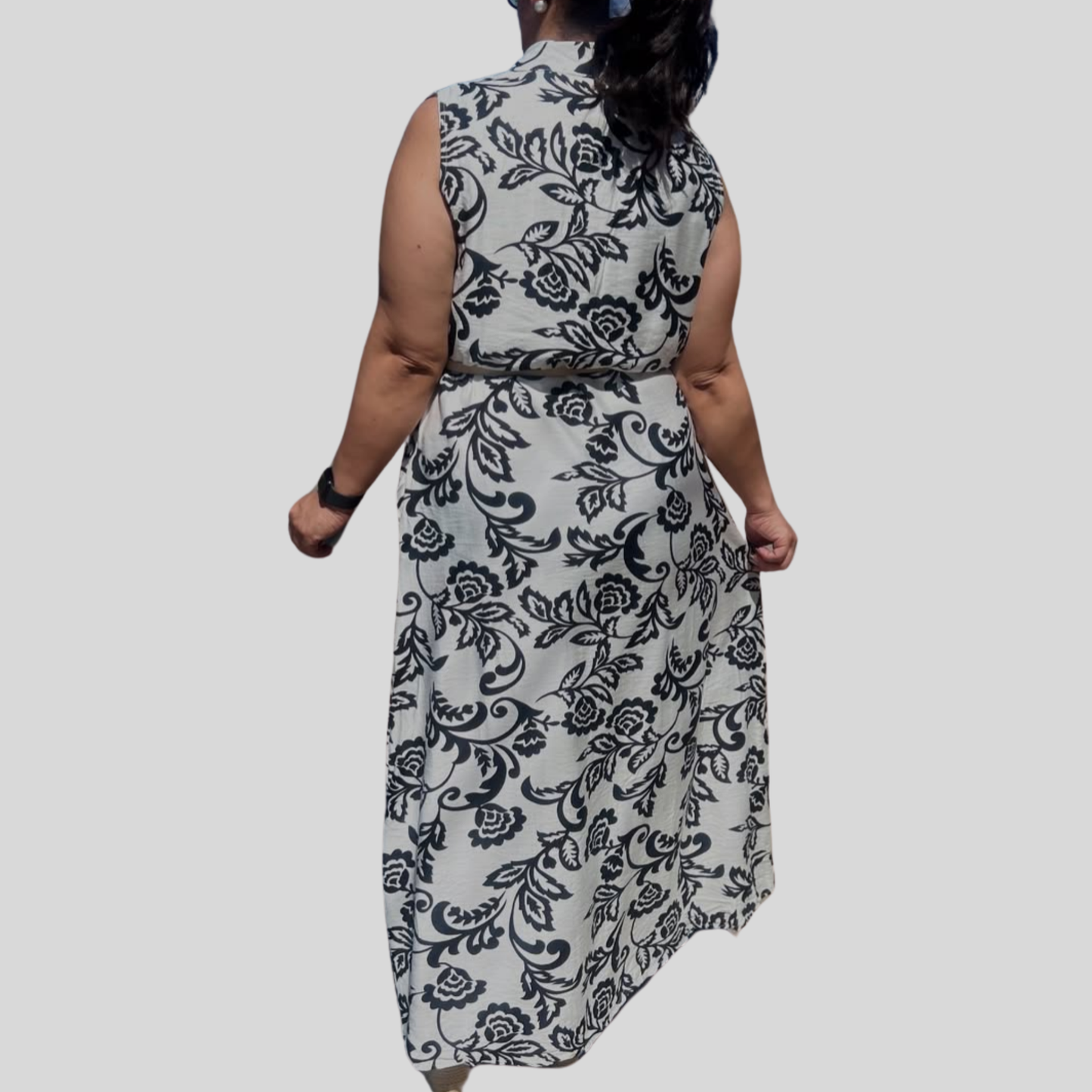Vestido abotonado