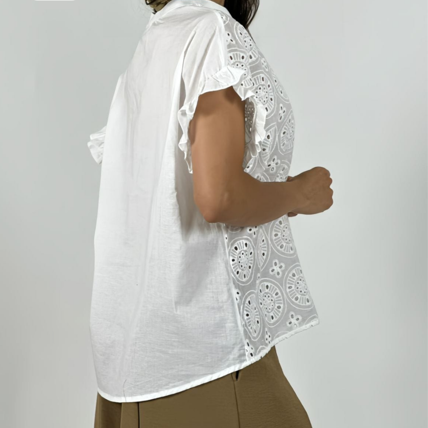 Camisa oversize de algodón LXL