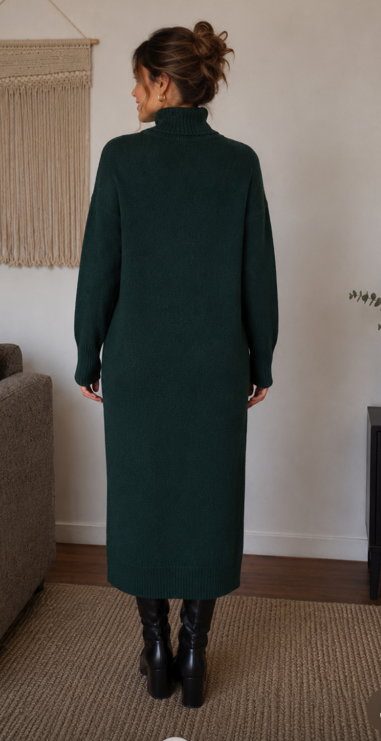 Vestido de lana Sara