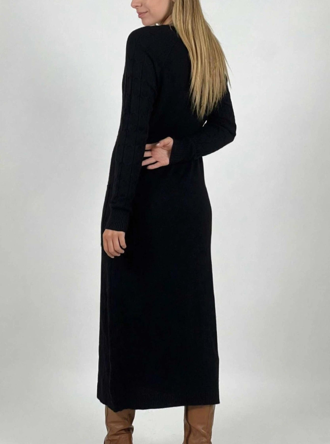 Vestido de lana spandex